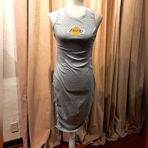 Lakers bodycon dress